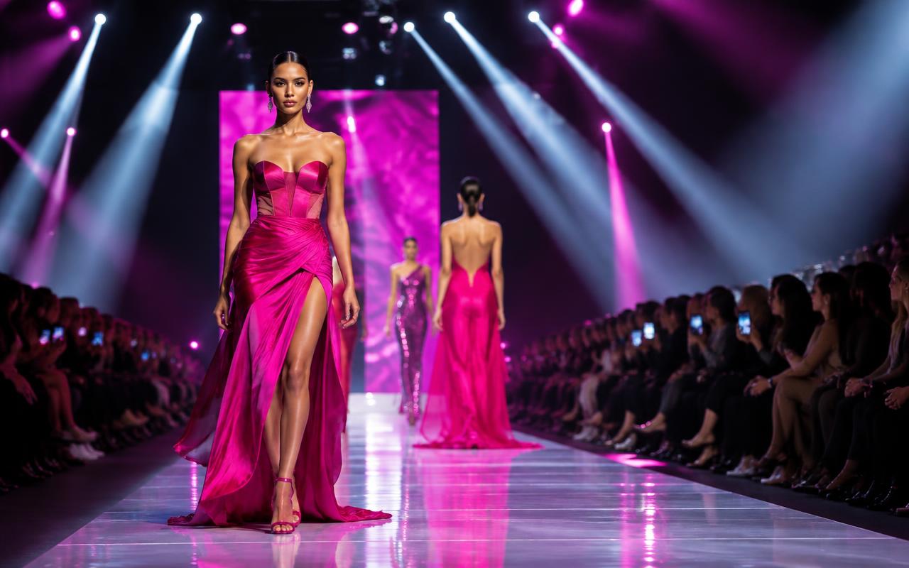 Fashion week runway, Mumbai